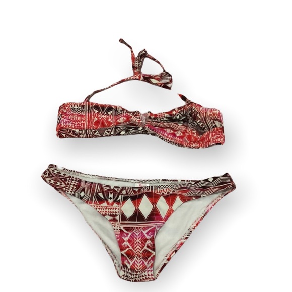 2Chillies 2pc Convertible Swim Suit Womens Size 10 - Picture 1 of 16